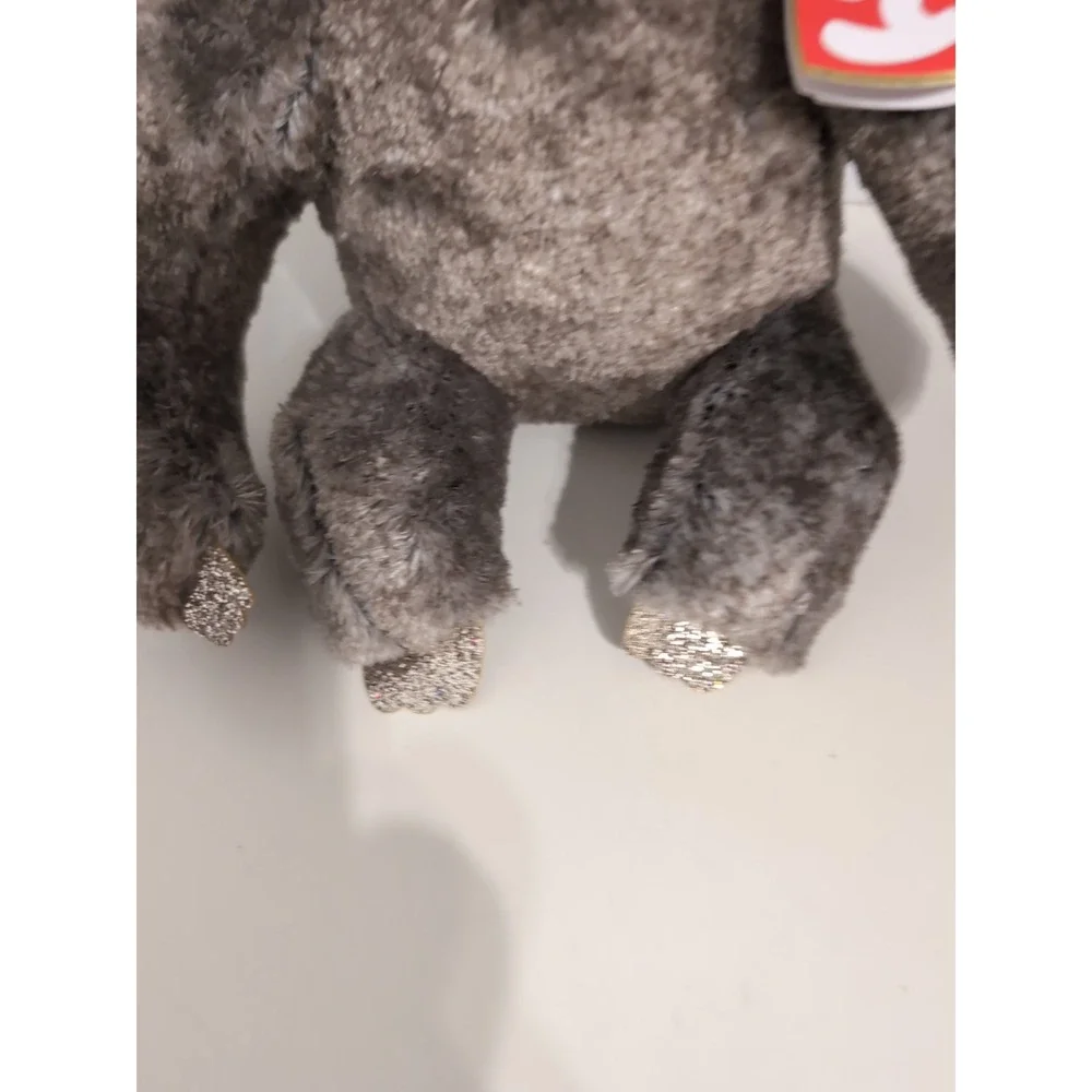 Ty Beanie Boos SLOTH Zippy Plush Toy Stuffed‎ Animal Glitter Eyes Kids Gift